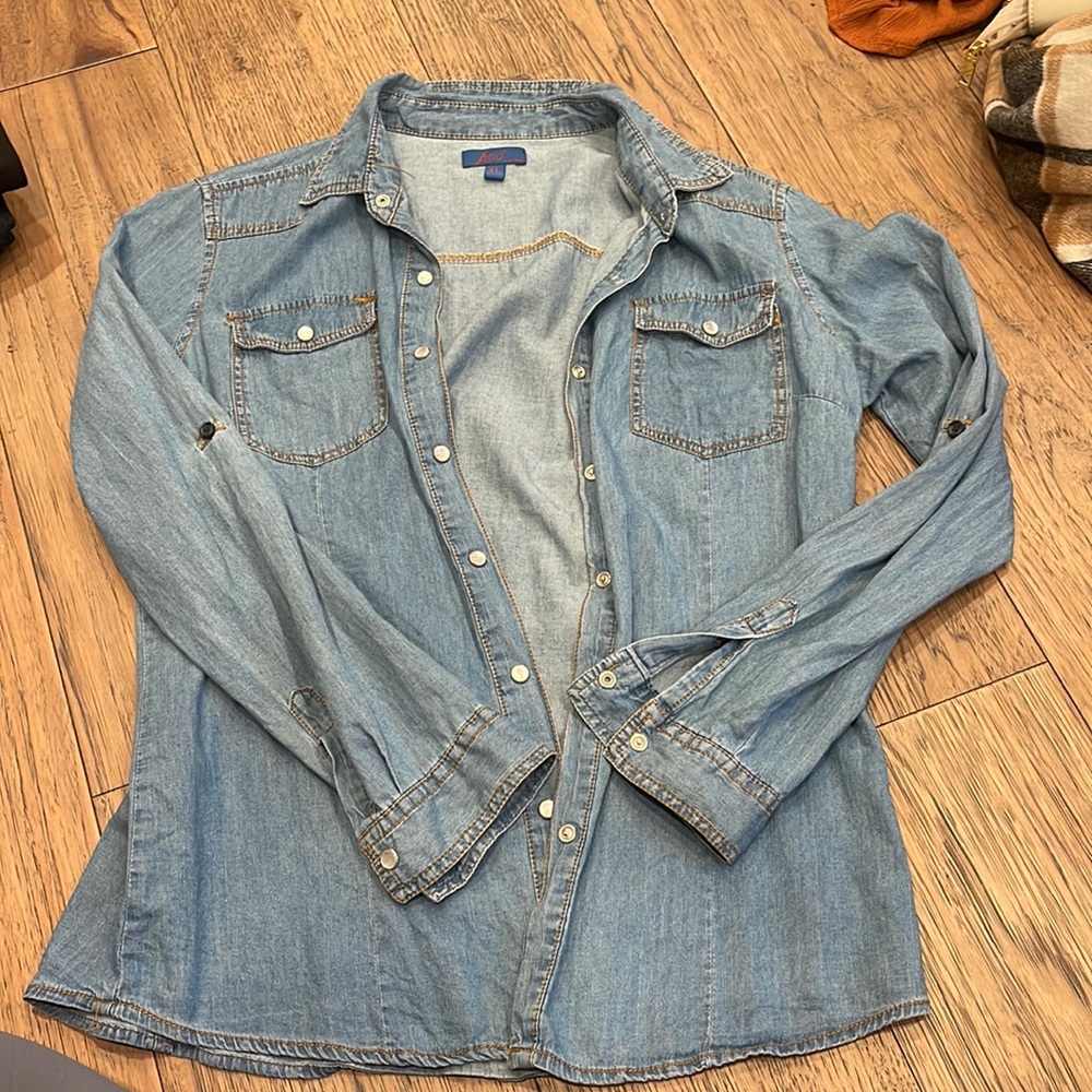 Denim Button up